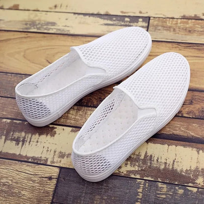 Adeline - Breathable White Summer Shoes for Women