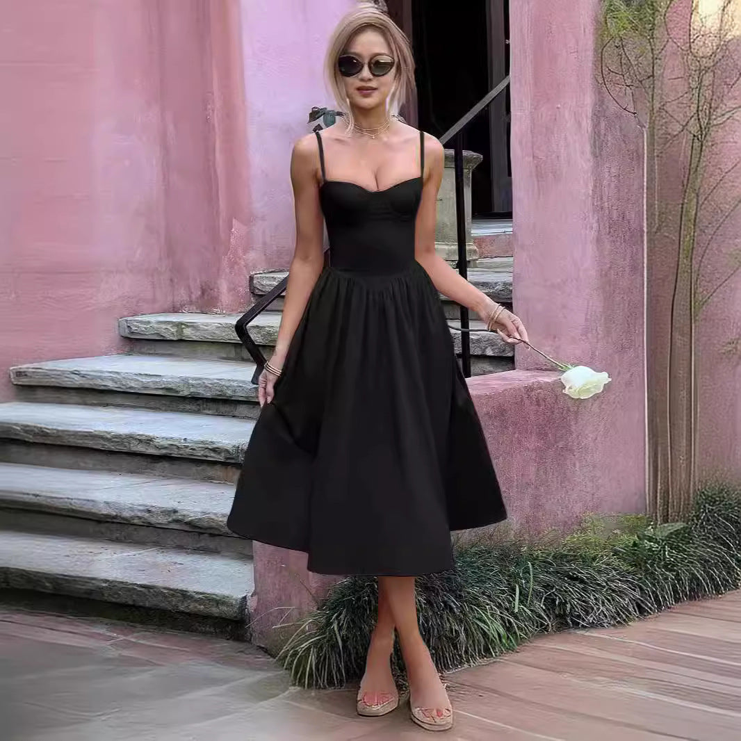 Joanne – French Retro Long Dress Court Style