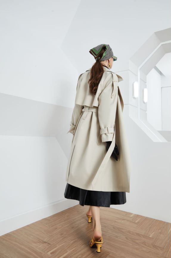 Zenith - Beige Trench Coat