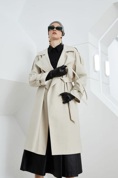 Zenith - Beige Trench Coat