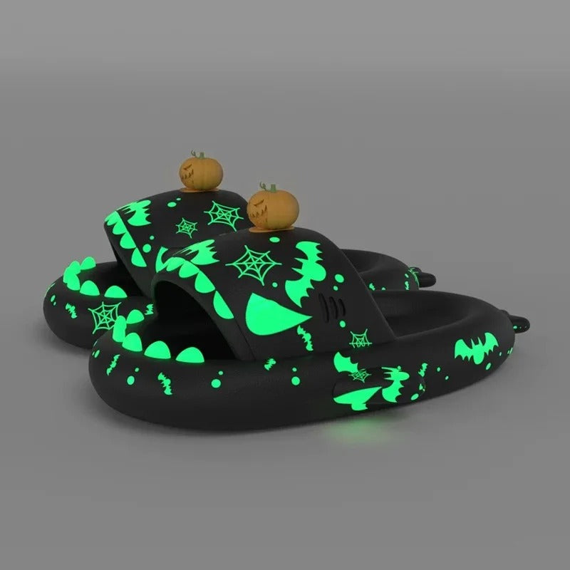 Emmeline - Creative Luminous Shark Slippers for Women