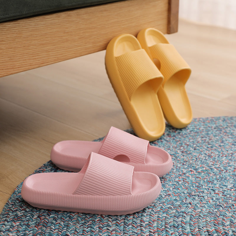 Craig – Bathroom Platform Slippers in Premium Vegan Material