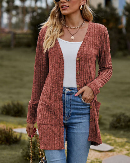 Talia - Long-Sleeve Cardigan