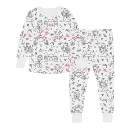 Rachel – Children's DIY Hand-painted Graffiti Pajamas Suit