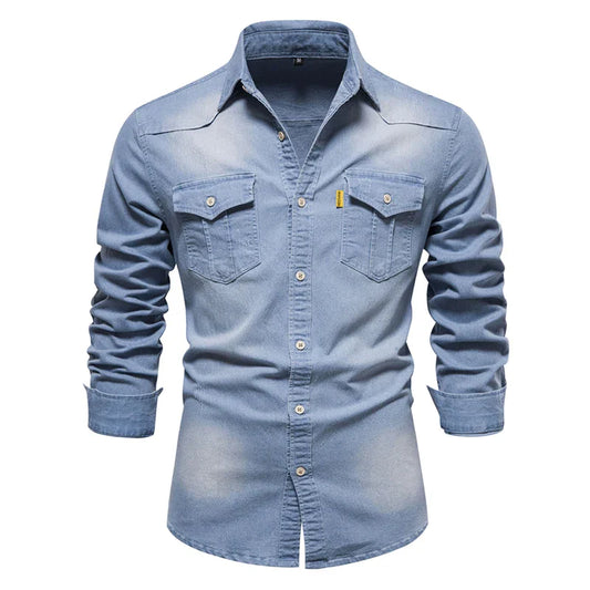 Nathaniel - Classic Denim Shirt