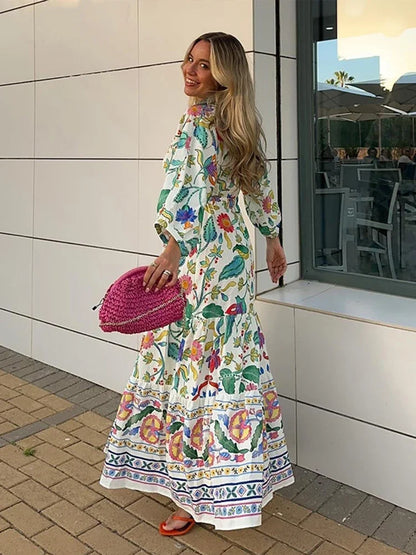 Genevieve - Floral Maxi Dress