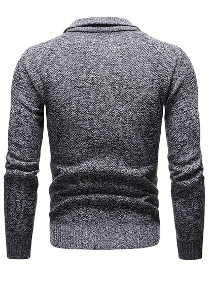 Jonathan - Warm Zipper Sweater