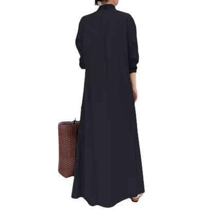 Serena - Casual Long-Sleeve Polo Dress for Women