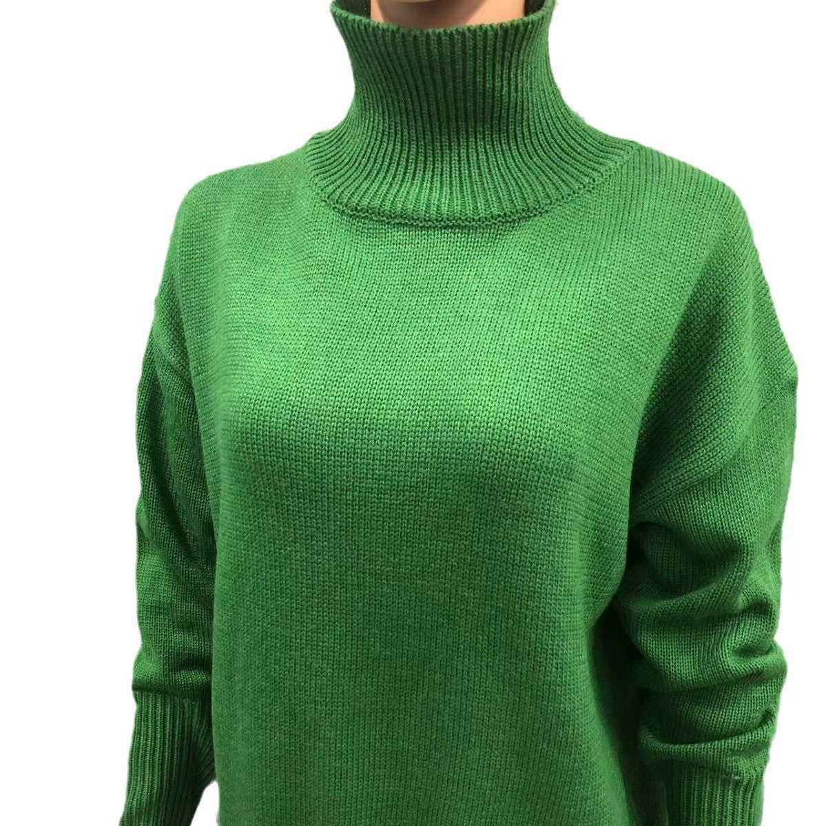 Marie – Women's Solid Color Pullover Sweater