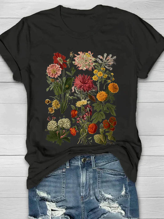 Celine - Floral T-Shirt