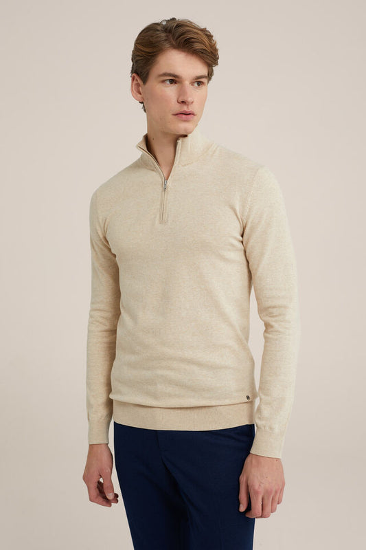 Michael – Men's Zip-Up Cashmere Sweater