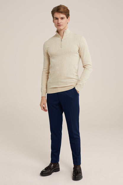 Michael – Men's Zip-Up Cashmere Sweater