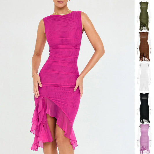 Mandy – Slim Sleeveless Party Dress