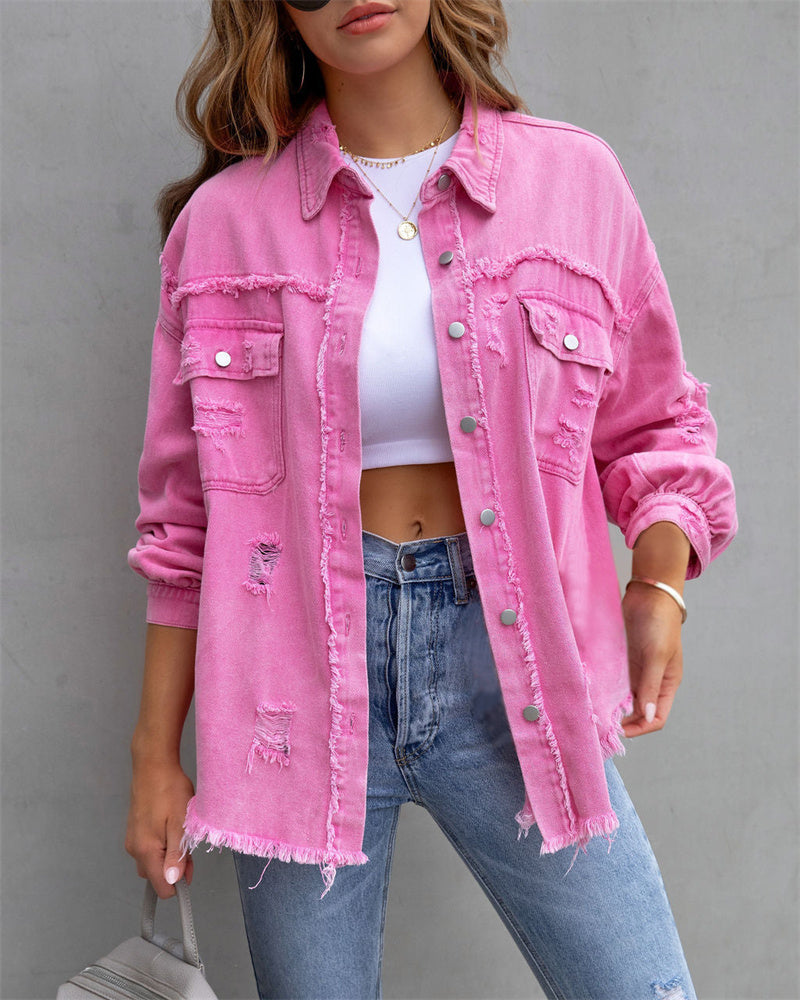 Celine - Colorful Denim Jacket