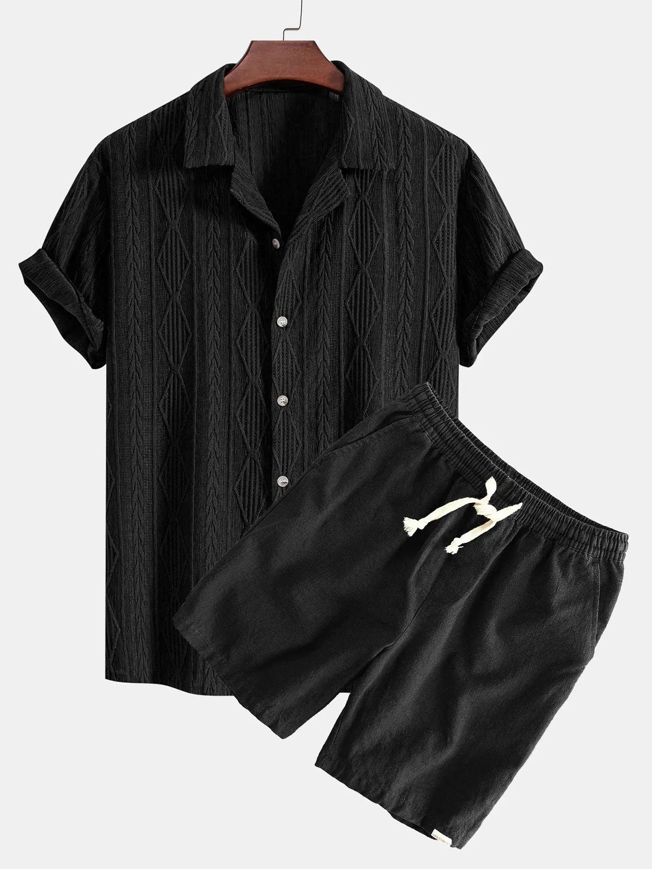 Elliot - Men's Shirt and Shorts Set