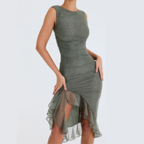 Mandy – Slim Sleeveless Party Dress