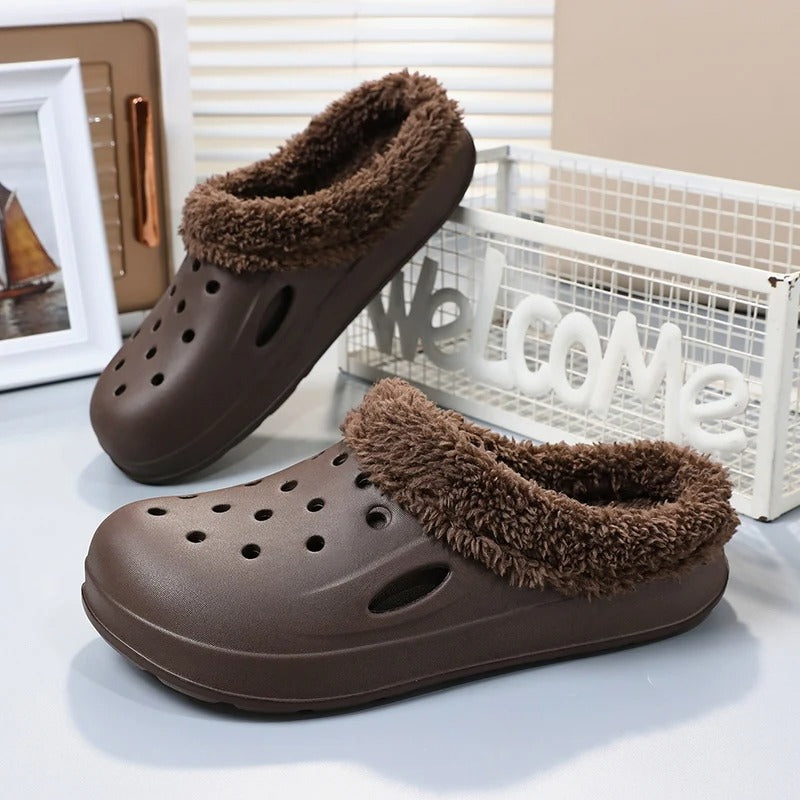 Alistair - Cozy Winter Plush Slippers for Men