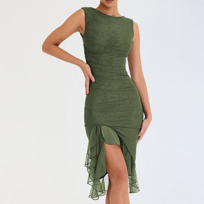 Mandy – Slim Sleeveless Party Dress