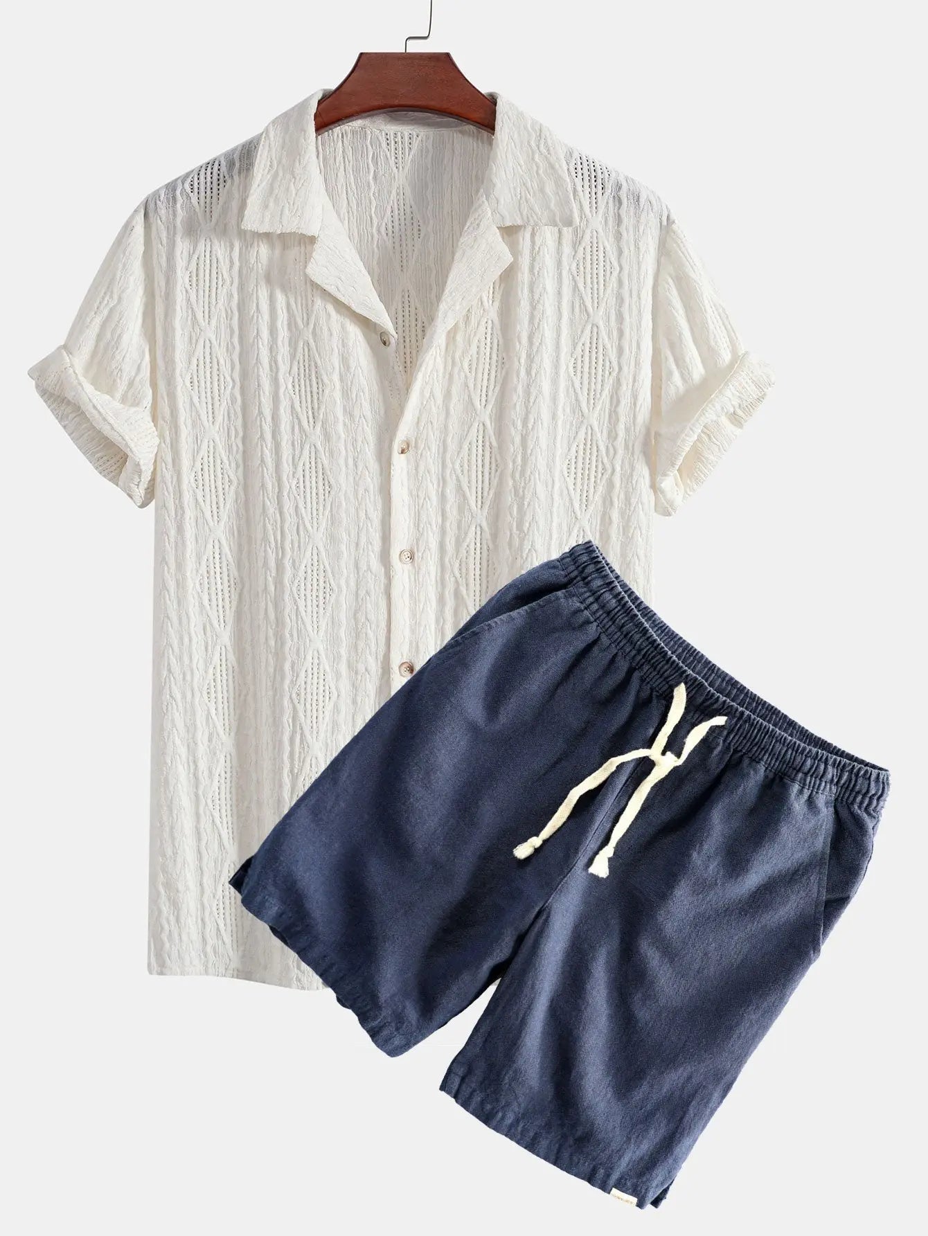 Elliot - Men's Shirt and Shorts Set