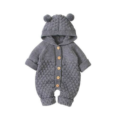 Astrid - Cozy Knit Jumpsuit for Newborns