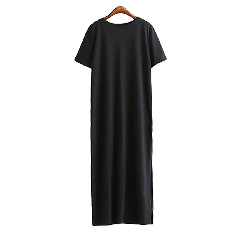 Winifred - Stylish Short-Sleeve Maxi Dress for Women