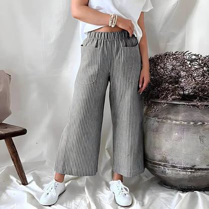 Thisbe - Striped Pants