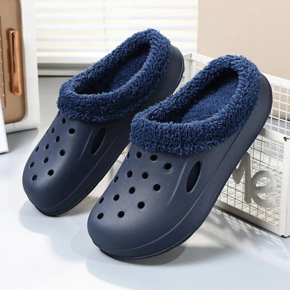 Alistair - Cozy Winter Plush Slippers for Men