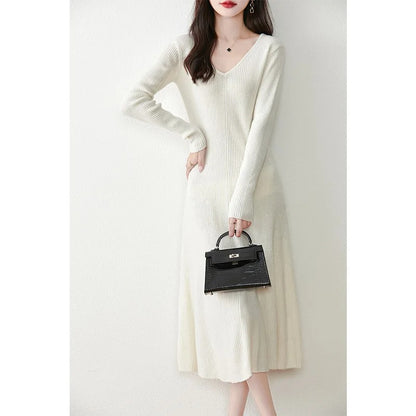 Adelaide - Elegant Knit Pullover Dress for Women