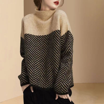 Abigail – Thickened Turtleneck Sweater