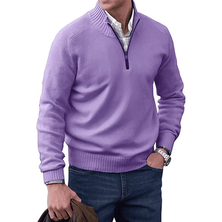 Dorian - Cashmere Zip Sweater