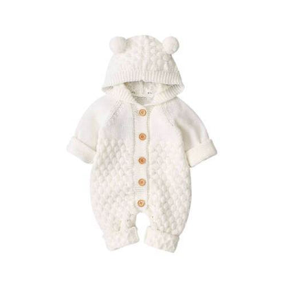 Astrid - Cozy Knit Jumpsuit for Newborns