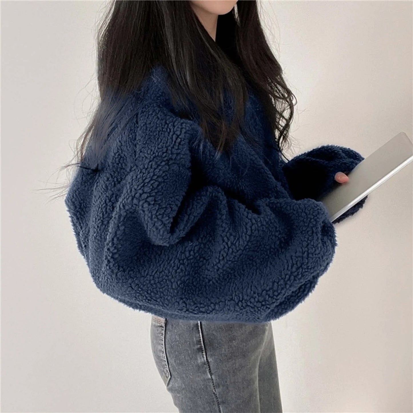 Freesia - Cozy Fleece Hoodie for Women