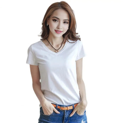 Felicity - Stylish Slim Fit V-Neck Pullover for Women