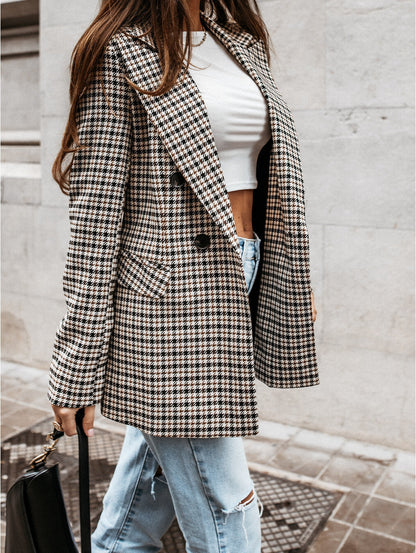 Eithne - Checkered Blazer