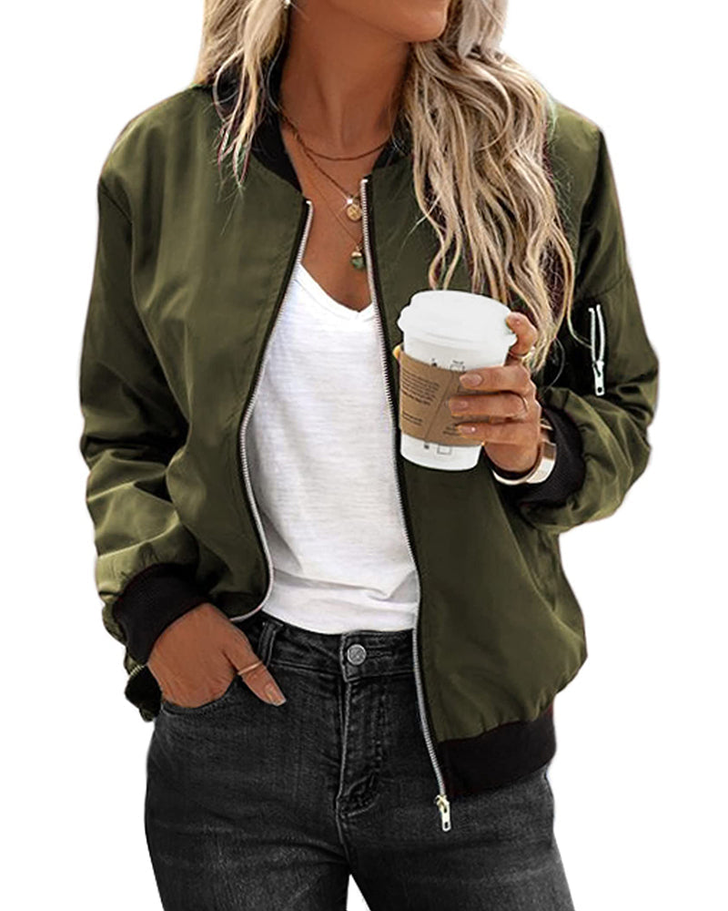 Emilie - Classic Bomber Jacket