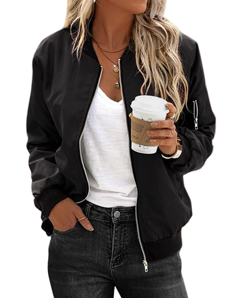 Emilie - Classic Bomber Jacket