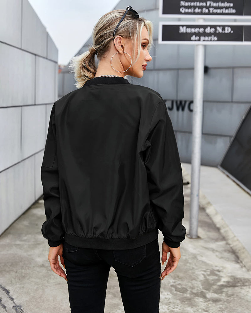 Emilie - Classic Bomber Jacket