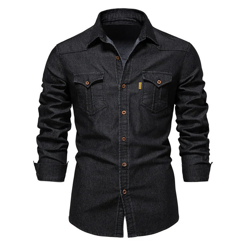 Nathaniel - Classic Denim Shirt