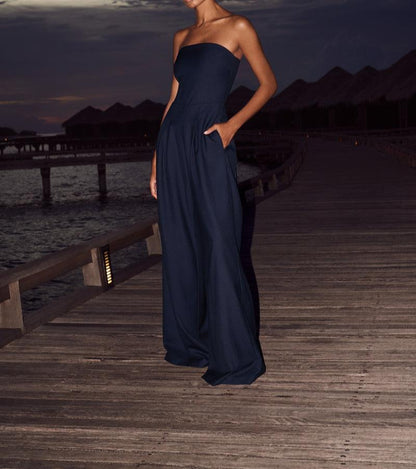 Silvana - Strapless Jumpsuit