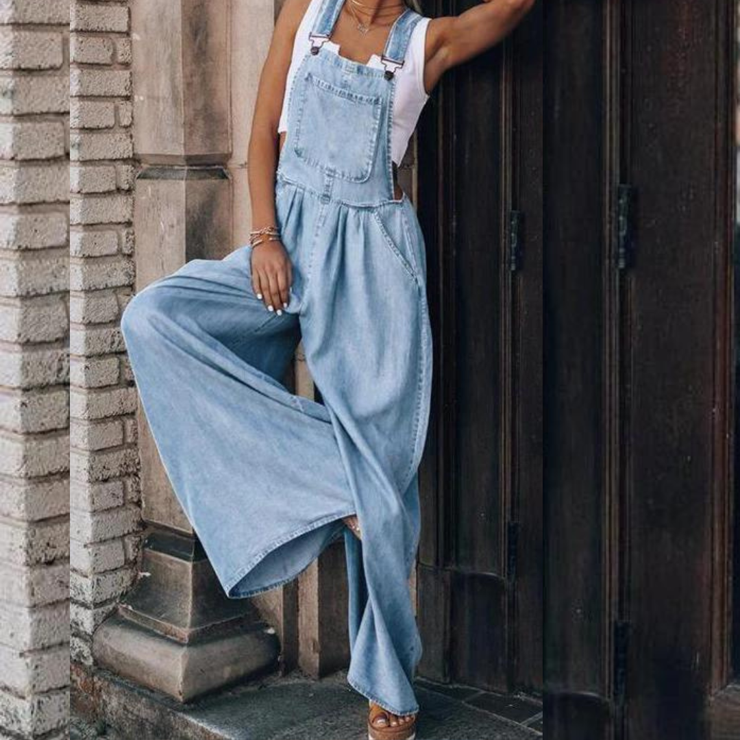 Eliza - Denim Jumpsuit