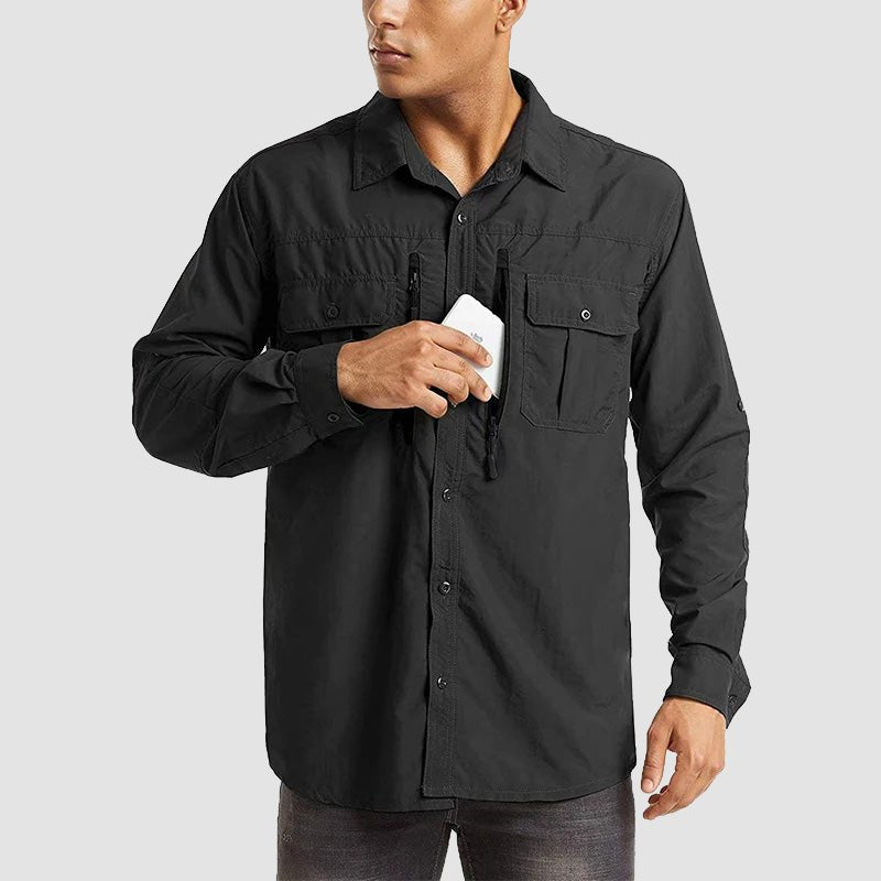 Noah - Men's Convertible Sleeve Shirt