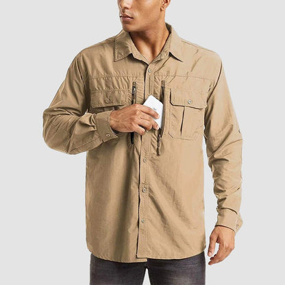 Noah - Men's Convertible Sleeve Shirt