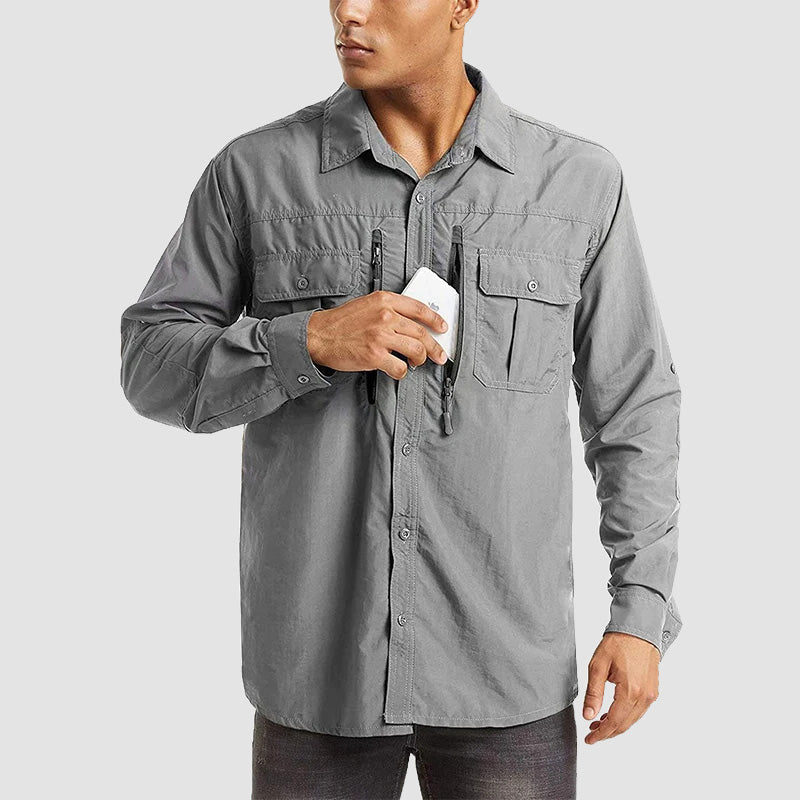 Noah - Men's Convertible Sleeve Shirt