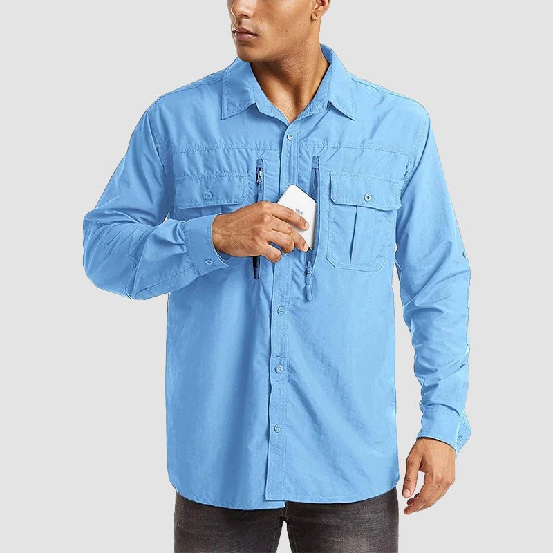 Noah - Men's Convertible Sleeve Shirt