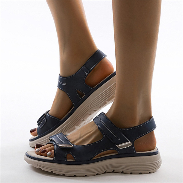 Adelaide - Beige Sports Sandals for Women