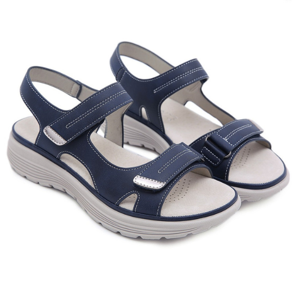 Adelaide - Beige Sports Sandals for Women