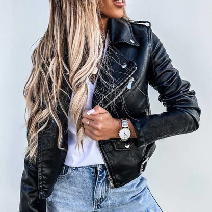 Evelyn - Leather Jacket