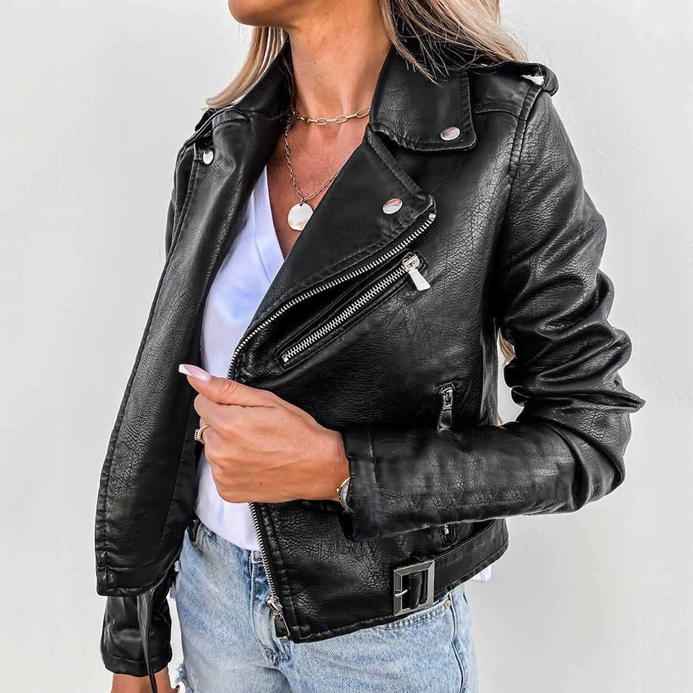 Evelyn - Leather Jacket