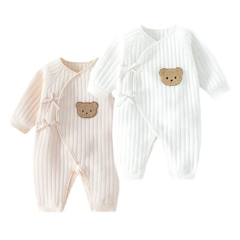 Zinnia  - Cutie Bear Baby Romper