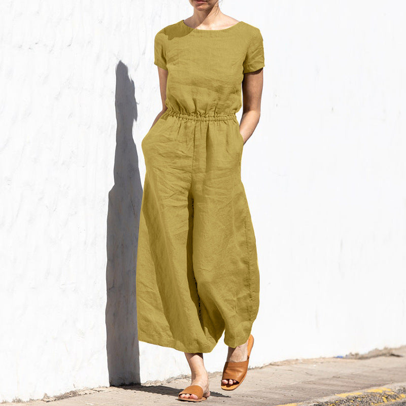 Scarlett - Linen Jumpsuit